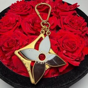 Louis Vuitton Puzzle Bag Charm/Keychain Black & Gold